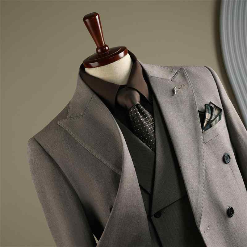 スーツ 男性用 ビジネス フォーマル 正装 結婚式 新郎 紳士服 豪華感 ジャケット