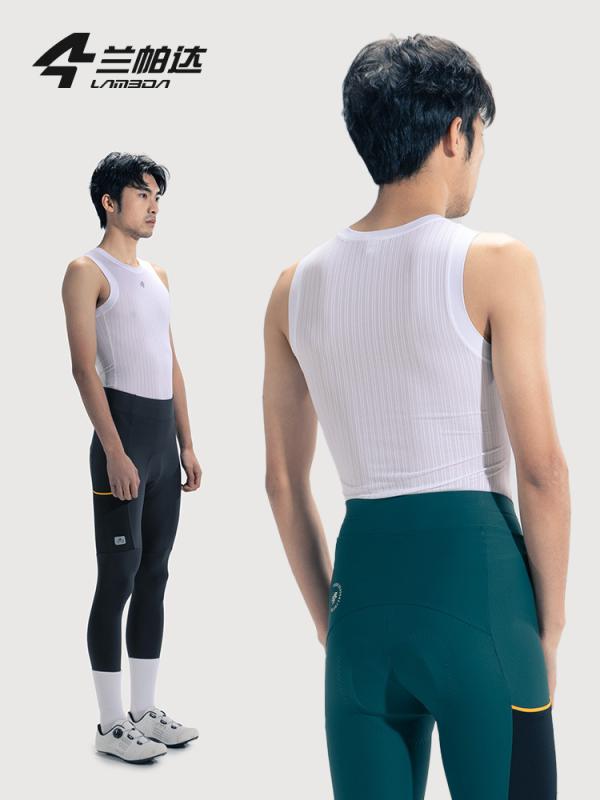 サイクルジャージ 男性用 接触冷感 吸湿速乾 サイクリングウェア スポーツウェア ノースリーブ サイクルウェア ロードバイク 高通気性 汗吸収 快適