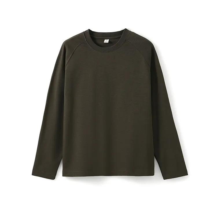 Tシャツ メンズ 男性用 秋冬 トップス 長袖 カットソー ゆったり カジュアル 肩落ち ドロップショルダー