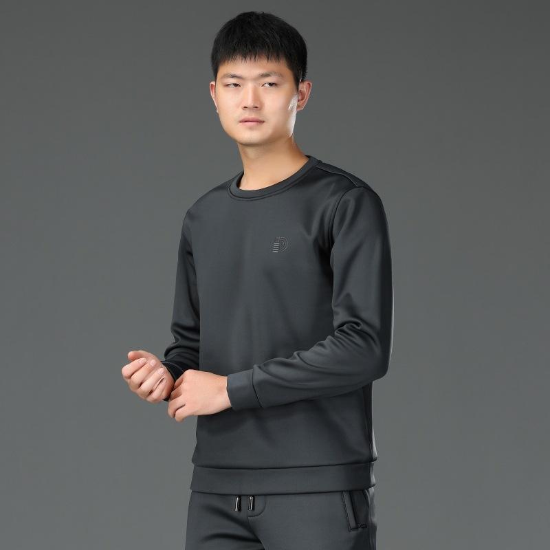 スウェット メンズ 秋冬 トップス スポーツウェア カジュアル 長袖 Tシャツ プルオーバー 男性用 作業着 アウトドア2