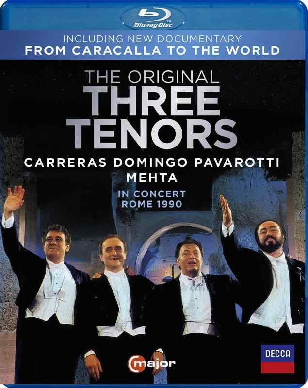 【中古】三大テノール伝説のコンサート・イン・ローマ 1990 (The Original Three Tenors in Concert, Rome 1990) [Blu-ray] [Import] [日本語帯・解説付] [Live]