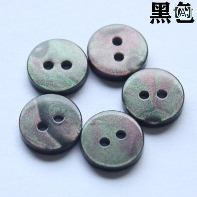 シャツ ボタン 10mm 15mm 樹脂 貝殻風 男女兼用 服飾パーツ カラフル かわいい