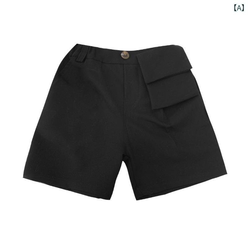 シャツ 子供 デニム 半袖 チャイナ風 薄手 トップス 春夏