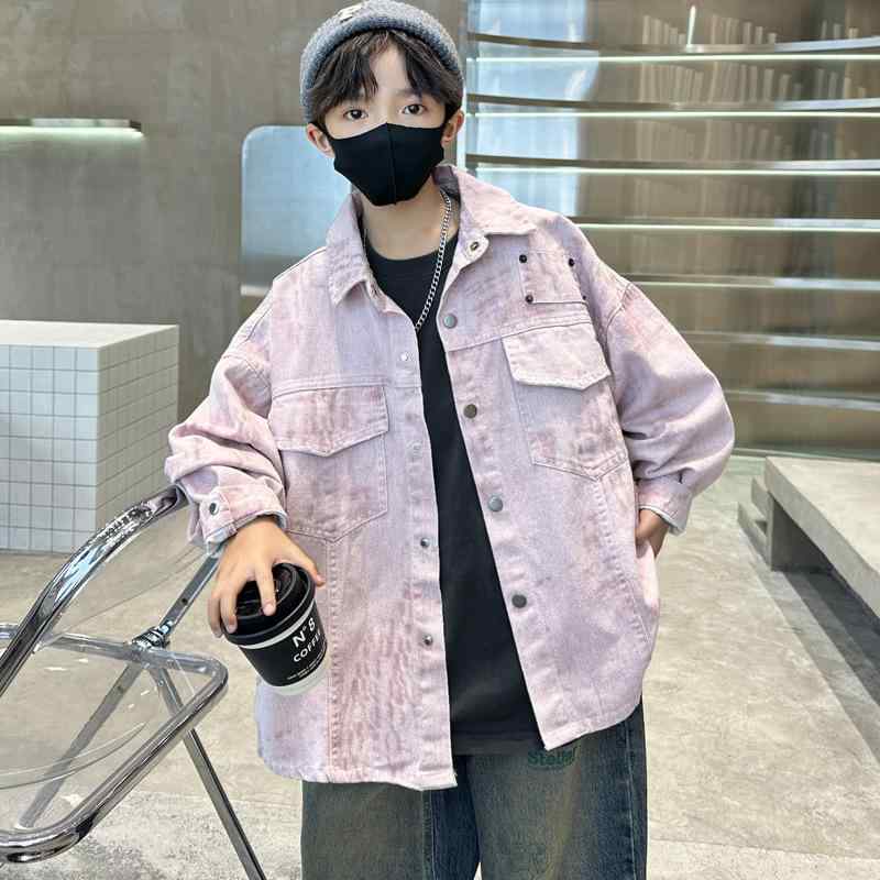 シャツ 子供 男の子 春秋 韓国風 子供服 アウター ジャケット ボーイズ ライトアウター 羽織りもの トップス おしゃれ かわいい