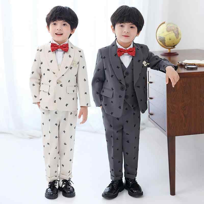 子供用 スーツ セットアップ 韓国風 男の子 幼稚園児 学生 イベント 発表会 フォー...