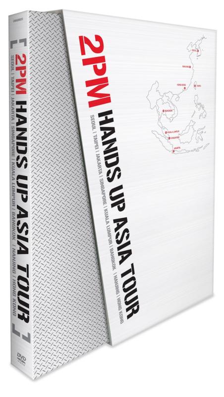 【中古】2PM - Hands Up Asia Tour (2DVD 写真集) (韓国版)