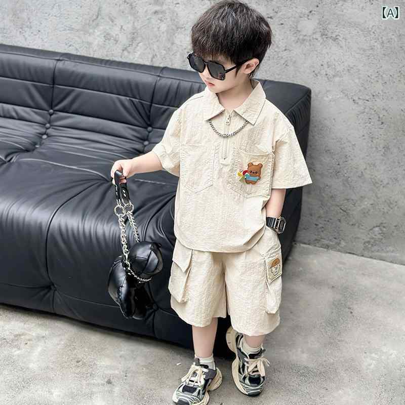 ポロシャツ 男の子 キッズ 子供 夏服 半袖 ...の紹介画像2