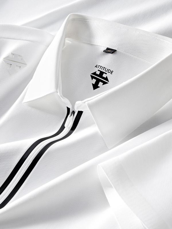 ポロシャツ メンズ 男性用 半袖 接触冷感 ストレッチ 襟付き 無地 ビジネスカジュアル トップス(4.0)