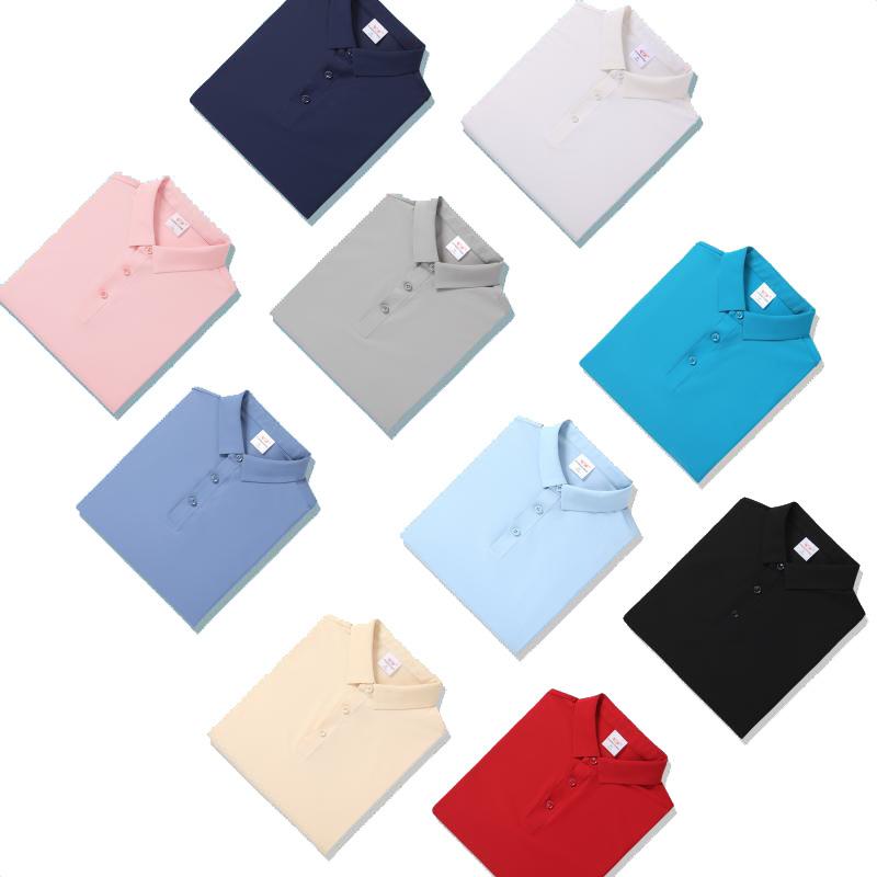 ポロシャツ 男性用 高機能 接触冷感 半袖 トップス 無地 ロゴ プリント 可能 カスタム オーダーメイド ビジネス オフィス 作業着 ユニフォーム2