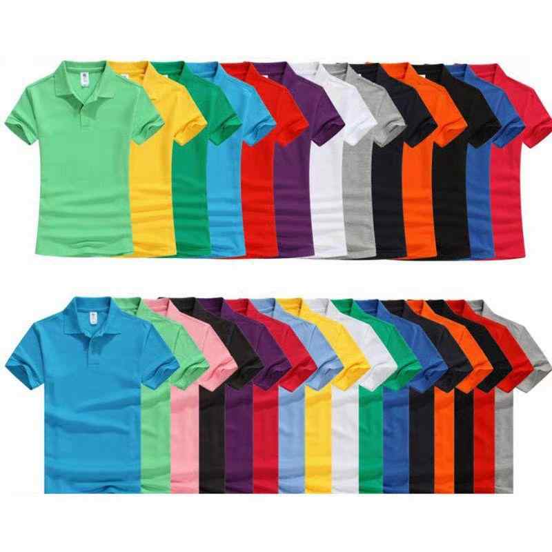 ポロシャツ 男女兼用 230g 綿 半袖 無地 カスタム オーダーメイド クラス ワーク ユニフォーム