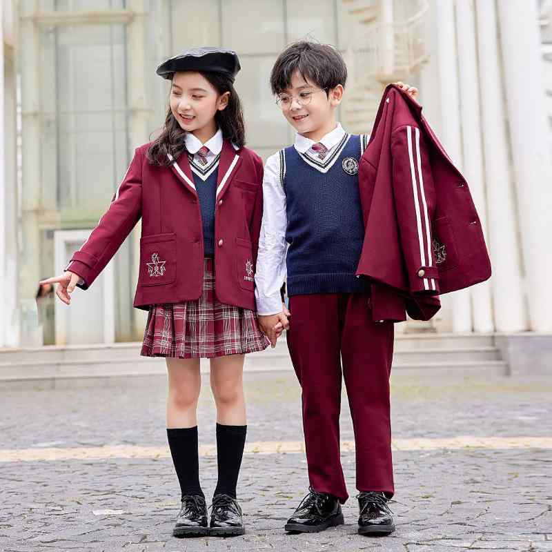 2スクール 制服 子供用 フォーマル スーツ 5点セット 男の子 女の子 春秋冬 イングリッシュスタイル 上下セット 幼稚園 小学生 ジャケット シャツ ズボン スカート