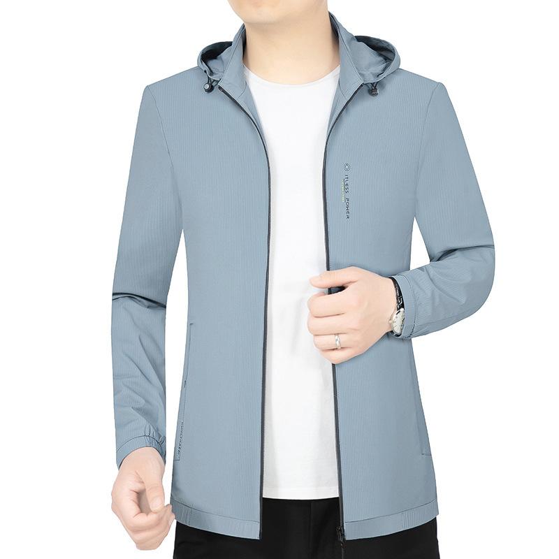 ジャケット 男性用 速乾 UVカット 紫外線対策 運動着 スポーツウェア アウトドア アウター 通気性