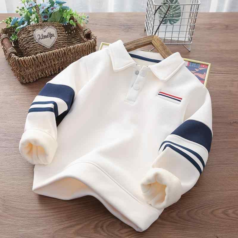シャツ キッズ 男の子 裏起毛 ポロシャツ トップス 厚手 暖かい 子供服 長袖 秋冬 カジュアル