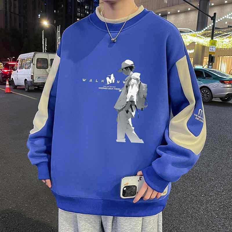 スウェット 男の子 キッズ ジュニア 子供 初中学生 長袖 トップス ボーイズ クルーネック トレーナー スポーティー カジュアル 春秋