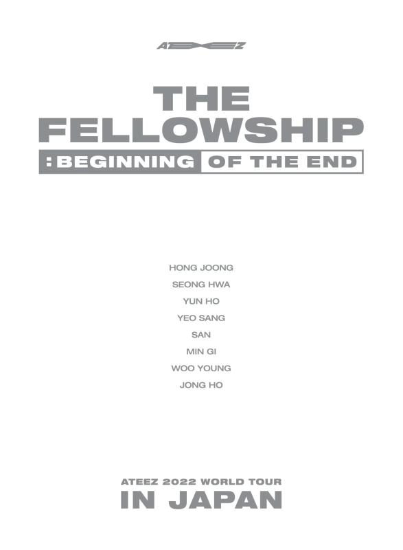 【中古】ATEEZ 2022 WORLD TOUR [THE FELLOWSHIP : BEGINNING OF THE END] IN JAPAN〔Blu-ray〕