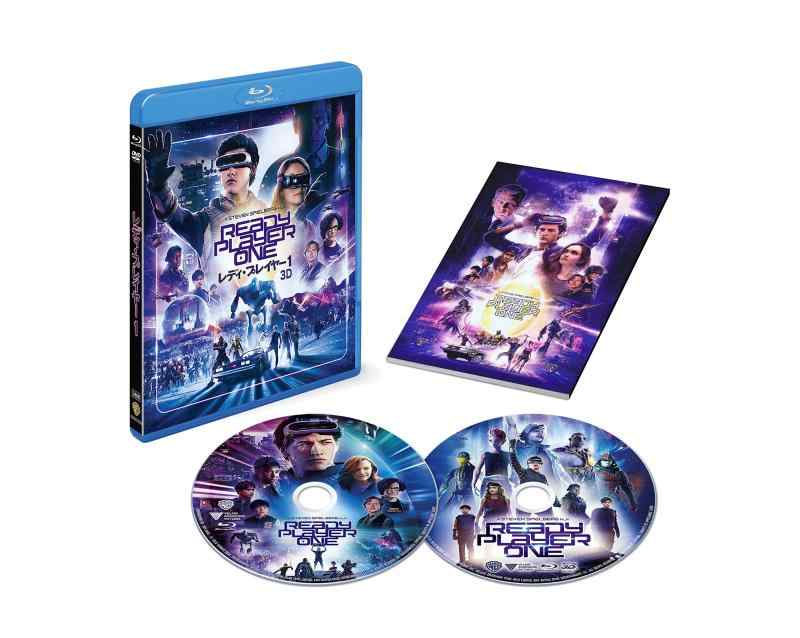 【中古】レディ・プレイヤー1 3D&amp;2Dブルーレイセット (初回仕様/2枚組/ブックレット付) [Blu-ray]