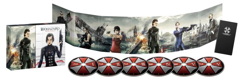 バイオハザードV リトリビューション Blu-ray ペンタロジー BOX