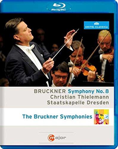 【中古】ブルックナー : 交響曲 第8番 ハ短調 WAB.108 (ハース版) (Bruckner : Symphony No.8 / Christian Thielemann | Staatskapelle Dresden) [Blu-ray] [輸入 sofapotato-10758142 ソファポテト パッケージ画像