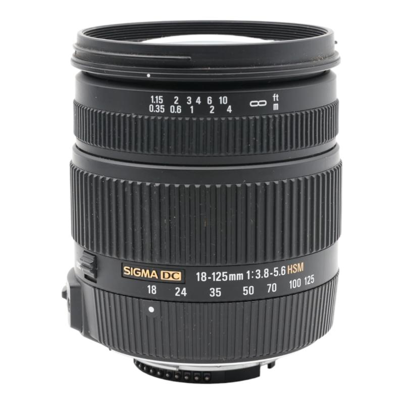 【中古】シグマ 18-125mm F3.8-5.6 DC OS HS