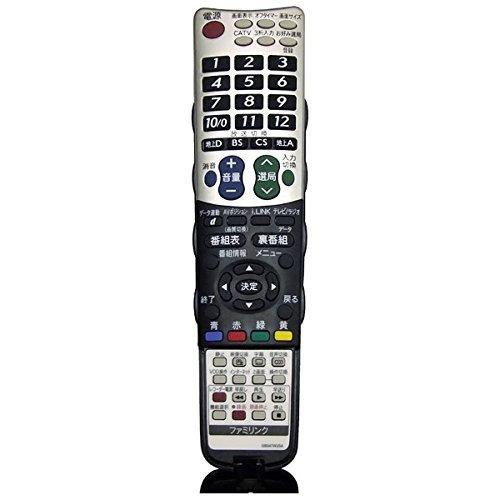 【中古】シャープ 液晶テレビ用リモコン RRMCGB047WJN3(0106380407)