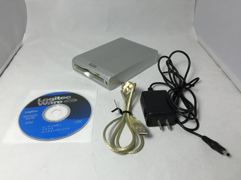 【中古】ロジテック USB MOドライブ L