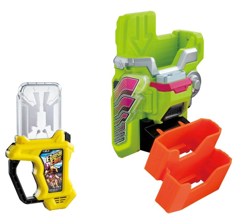 【中古】仮面ライダーエグゼイド DXキメワザスロットホルダー&amp;爆走バイクガシャット（楽天・ソファポテト）