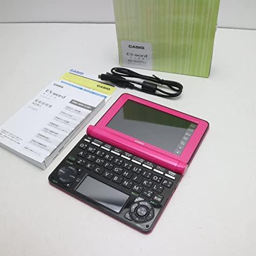 Other - 【中古】カシオ計算機 電子辞書 EX-word XD-N4800 (140コンテンツ/高校生モデル/ビビッドピンク) XD-N4800VP