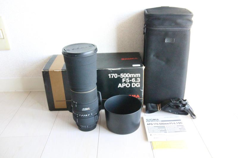 Rakuten - 【中古】シグマ 170-500mm F5-6.3 APO DG ニコン用