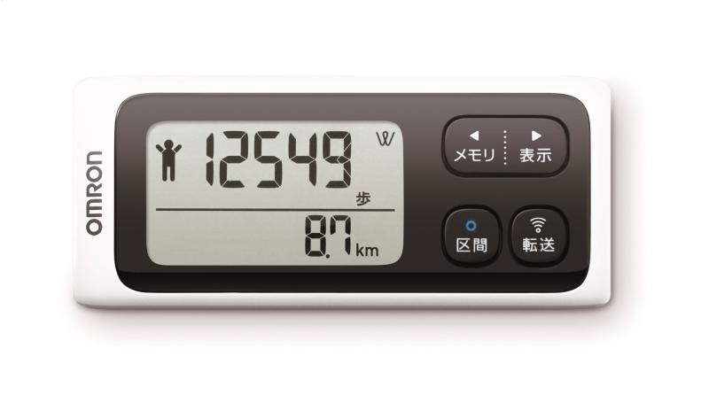 オムロン(OMRON) 歩数計 WellnessLink ホワイト HJ-205IT-Wサイズ : 高さ3.3×幅7.6×奥行1.2cm本体重量 : 28g素材・材質 : ASP樹脂生産国 : 中国セット内容・付属品 : USBトレー、ストラップ用クリップ、簡易ドライバー