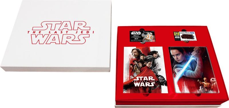 [중고] 스타워즈/마지막 제다이 4K UHD MovieNEX 프리미엄 BOX(수량) [4K ULTRA HD + 3D + Blu-ray + 디지털 카피(클라우드 대응) + MovieNEX 월드]