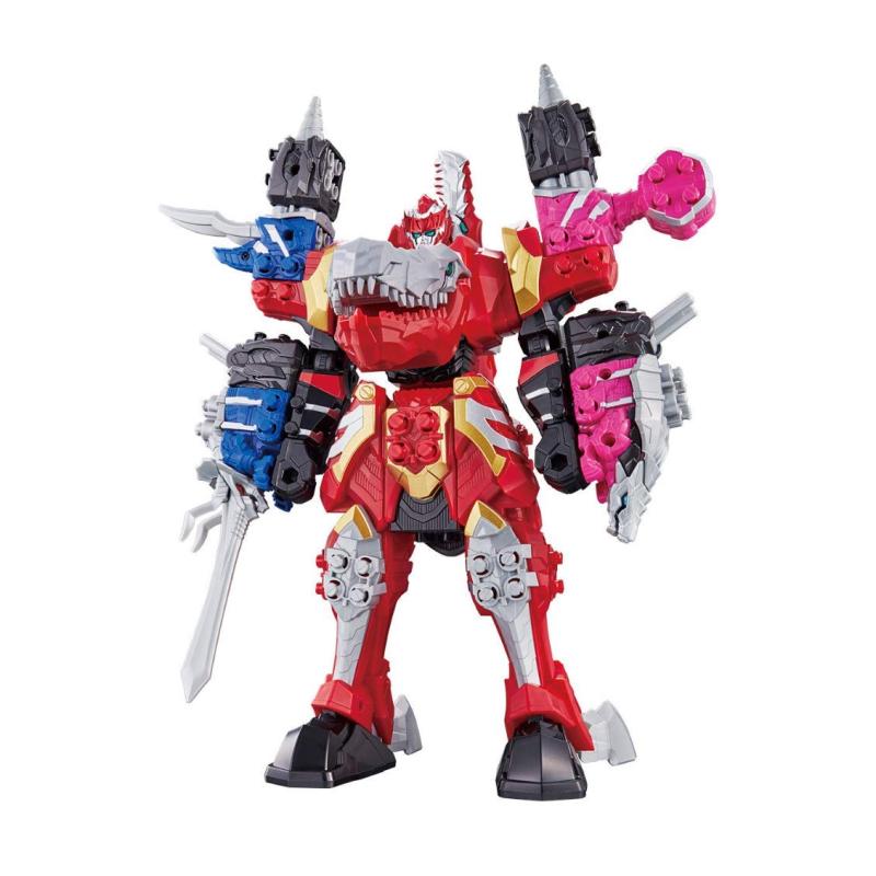 【中古】騎士竜戦隊リュウソウジャー 騎士竜シリーズ01&02&03 竜装合体 DXキシリュウオー スリーナイツセット