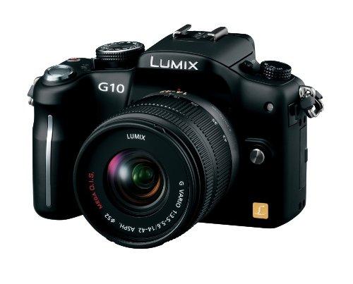 樂天商城 - 【中古】パナソニック デジタル一眼カメラ/レンズキット(14-42mm/F3.5-5.6標準ズームレンズ付属) ブラック DMC-G10K-K