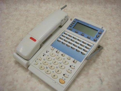 Main Unit - 【中古】GX-(24)CCLBTEL-(1)(W) NTT αGX 24ボタンカールコードレスバス電話機 [オフィス用品] ビジネスフォン [オフィス用品]