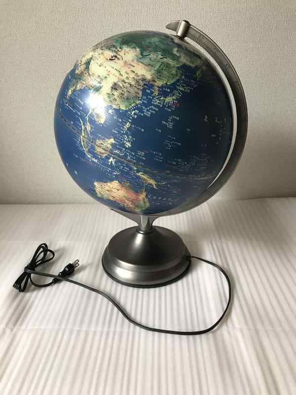 【中古】レイメイ 地球儀(衛星写真) OYV253