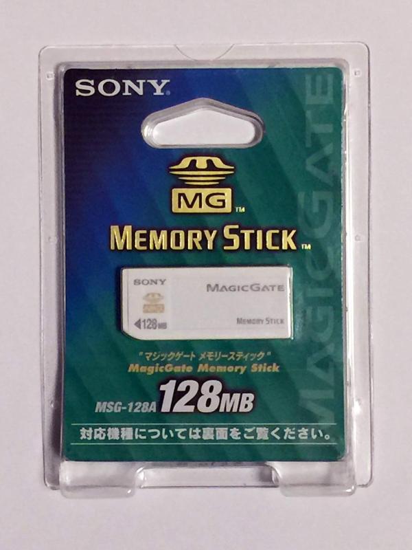SONY MSG-128A(MGメモリースティック:128MB)