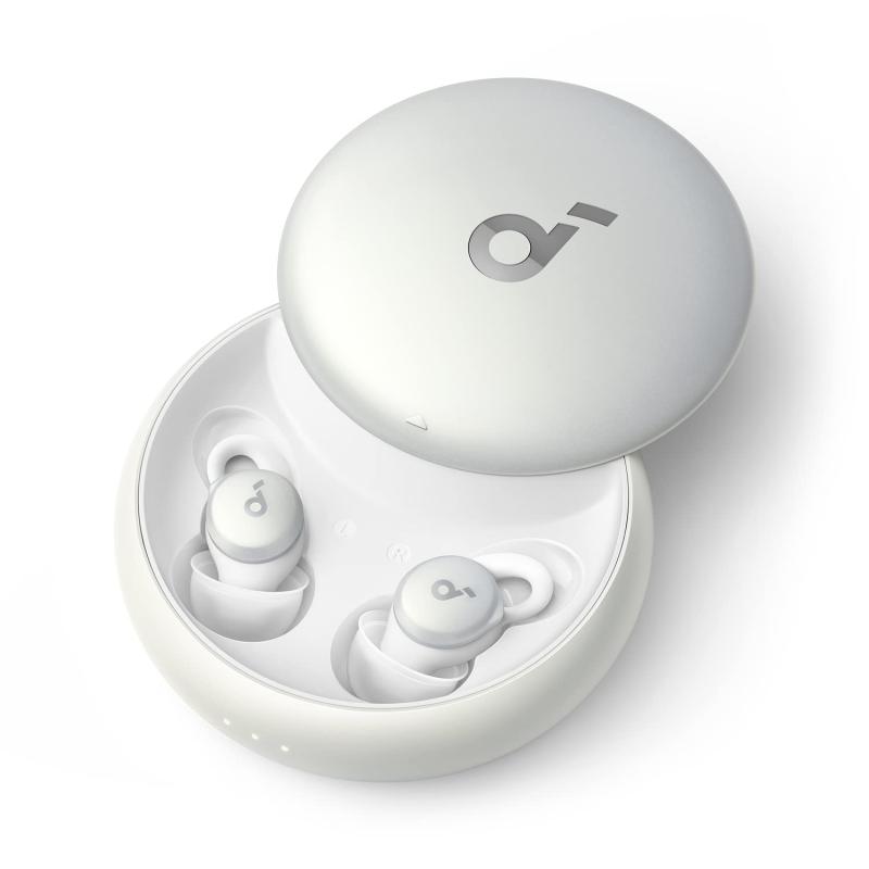 睡眠用ワイヤレスイヤホン Bluetooth 5.3 完全ワイヤレス IPX4防水 最大55時間音楽再生 アプリ対応 睡眠時モニタリング コンパクト 軽量設計 サンドベージュ