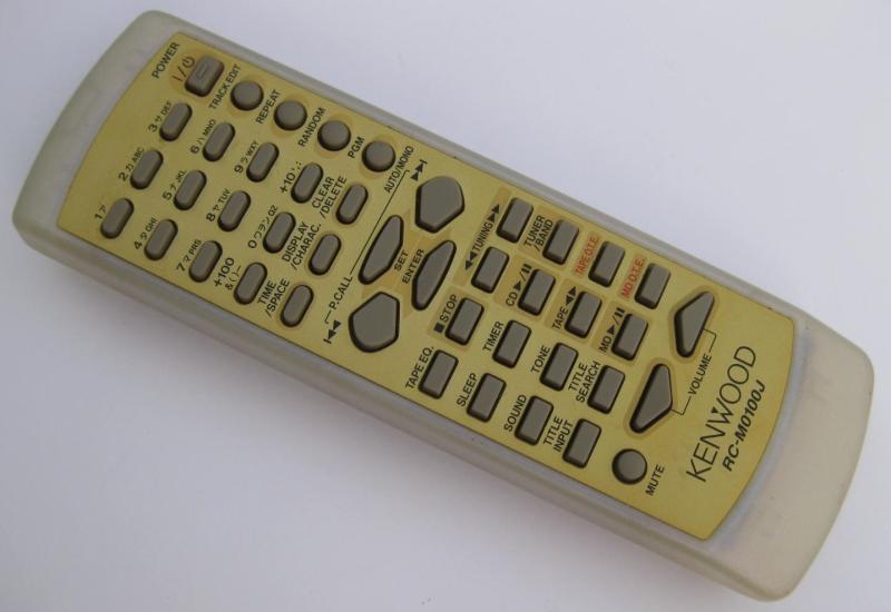 【中古】ケンウッド オーディオリモコン RC-M0100J