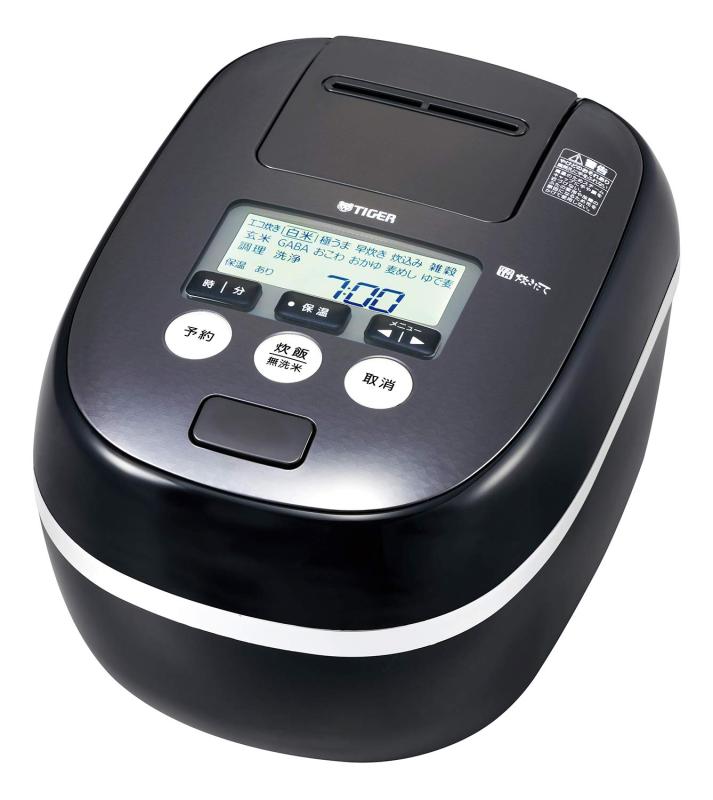 Rice Cookers - 【中古】タイガー 炊飯器 3.5合 圧力IH 熱流&熱封土鍋コーティング 炊きたて