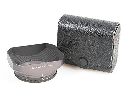 【中古】Asahi Pentaxメタルフードfor 28 mm f 3.5レンズwithオリジナルケース