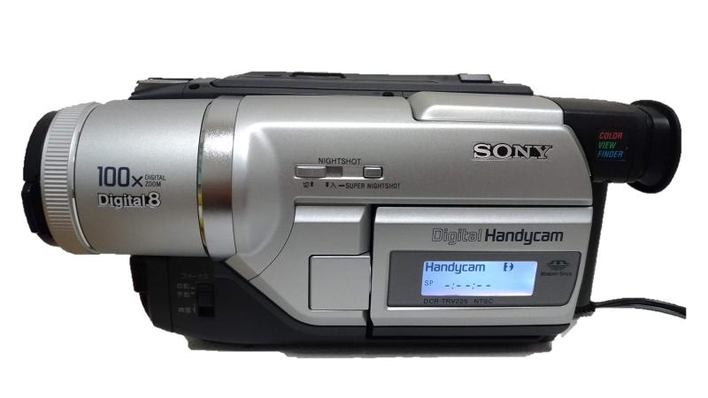 Camcorders - 【中古】SONY DCR-TRV225K ハンディカム Digital8ビデオカメラ （8mmビデオプレーヤー）