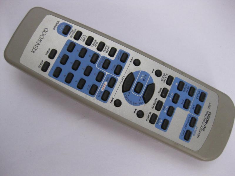 For Visual Equipments - 【中古】ケンウッド オーディオリモコン RC-M0503