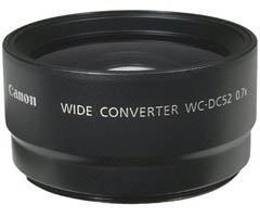 【中古】Canon ワイドコンバーター WC-DC52A