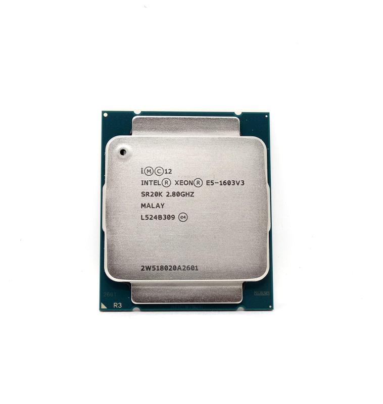 Accelerator - 【中古】E5-1603 V3 INTEL XEON E5-1603V3 2.8GHZ Quad CORE LGA 2011-3 プロセッサー