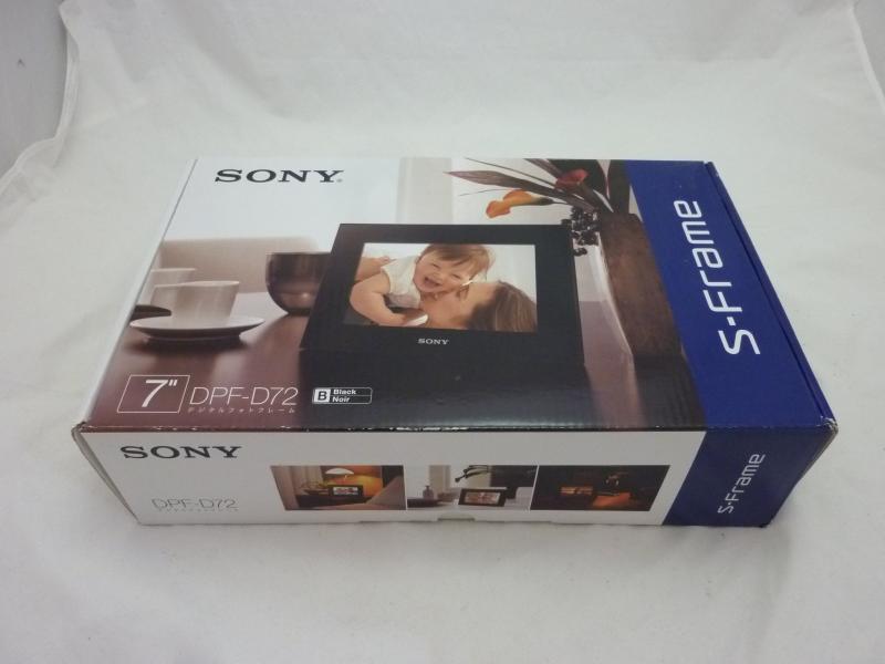 樂天商城 - 【中古】SONY デジタルフォトフレーム D72 ブラック DPF-D72/B