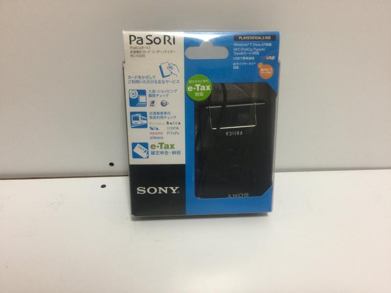 【中古】SONY 非接触 ICカードリーダ/ライタ USB 対応 パソリ RC-S330
