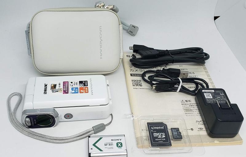 ����š�SONY �ӥǥ������ HANDYCAM GW66V ����10�� 10m�ɿ�/�ɿ�/�Ѿ׷� �ۥ磻�� HDR-GW66V(W)