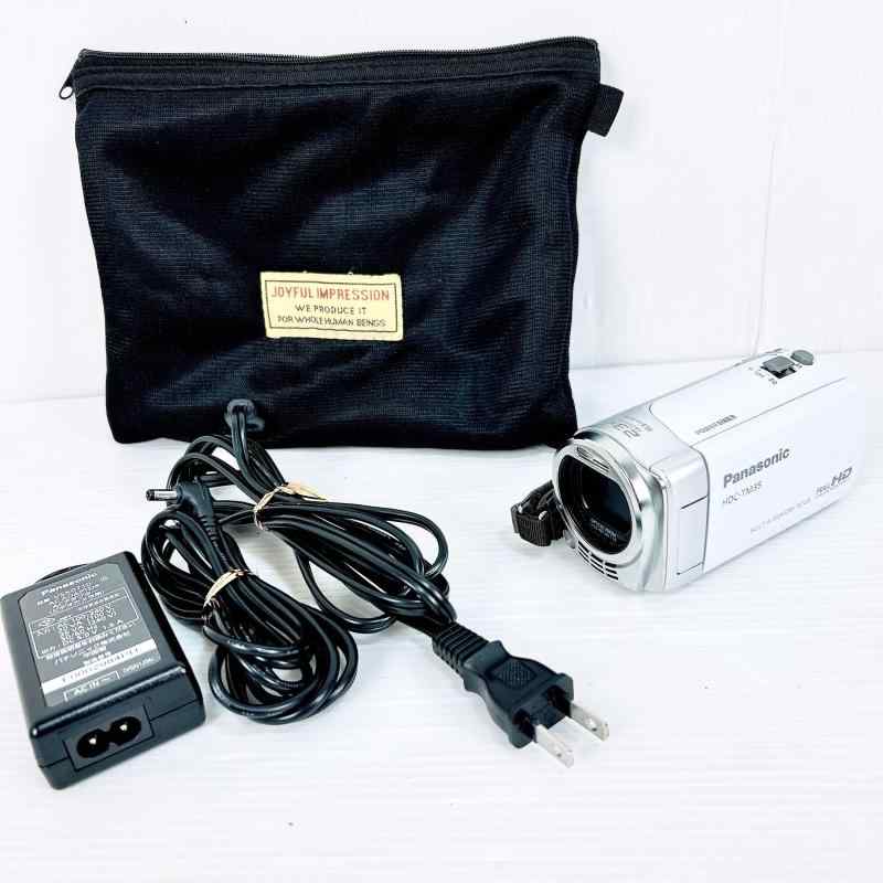 【中古】パナソニック デジタルハイビジョンビデオカメラ ホワイト HDC-TM35-W