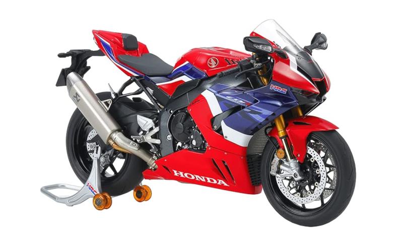 【中古】タミヤ 1/12 マスターワークコレクション No.170 Honda CBR1000RR-R FIREBLADE SP レッド 塗装済み完成品 21170