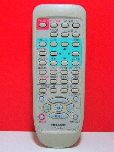 【中古】シャープ ビデオリモコン GA020WJ