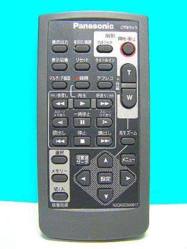 【中古】パナソニック ビデオカメラリモコン N2QAGC000017